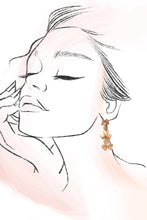 Matte Flower Earrings