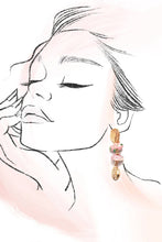 Ceramic Fish Earring | Pink