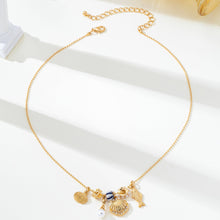 Nautical Charm Ball Chain Necklace