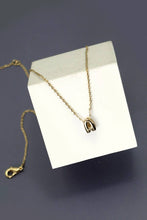 3D Bubble Initial Necklace | Several Letters