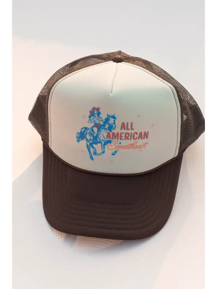 American Sweetheart Hat | Brown