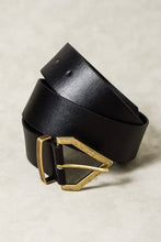 Diamond Pointed Belt | Black