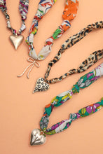 Printed Scarf Necklace