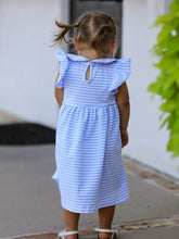 Striped Pencil Bow Dress