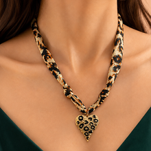 Printed Scarf Necklace