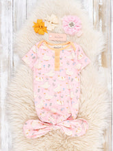 Quack + Bloom Knot Gown