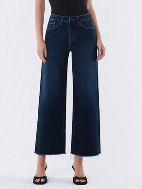 Olivia Wild Leg Denim | Dark