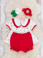 Jolly Santa Embroidered Bloomers