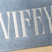 WIFEY Denim Corduroy Trucker Hat