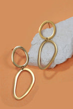 Abstract 18K Coated Earring | Gold