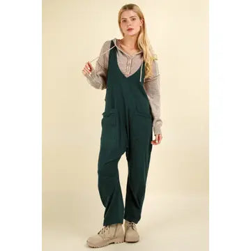 Oversize Baggy Jumpsuit | Green