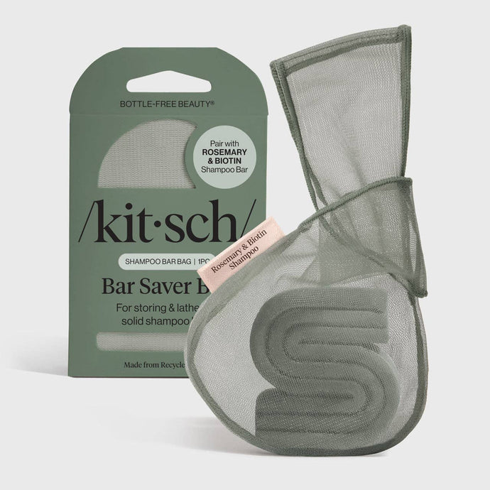 Shampoo Bar Saver Bag | Green