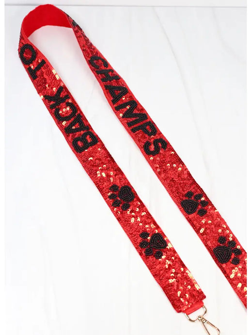 picture 2 Back-to-Back Champs Strap | Red
