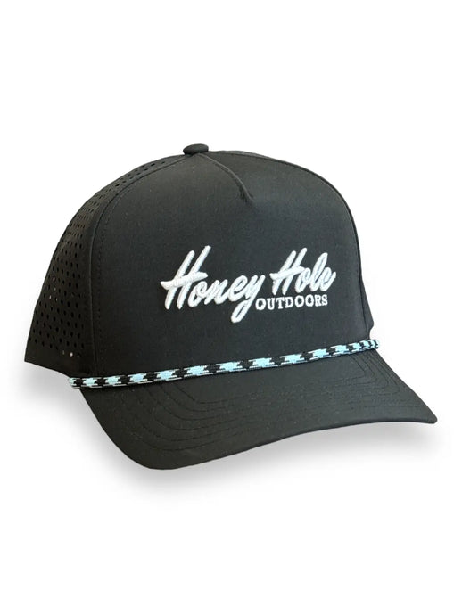 Honey Hole Rope Hat | Black