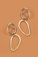 Abstract 18K Coated Earring | Gold