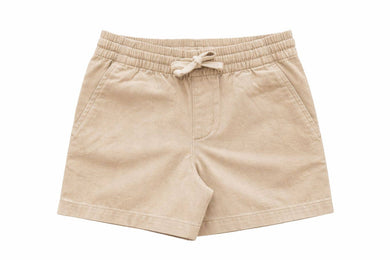 Khaki Cotton Short | Khaki