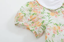 Floral Smocked Collared Dress | Mint