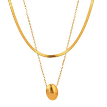 Layered Necklace Tarnish Free | Gold