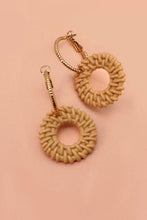 Geo Shape Drop Earring | Rust