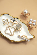 Scarf Charm Slider Ring | C