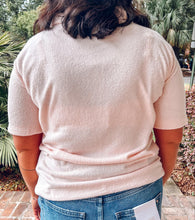 Cloud Collared Top | Baby Pink