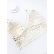 Floral Lace Bralette | Ivory