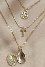 Locket Faith Charm Necklace