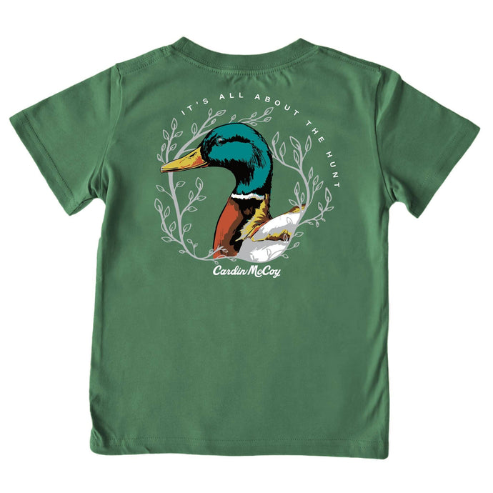 It's All About The Hunt Tee | Dark Olive