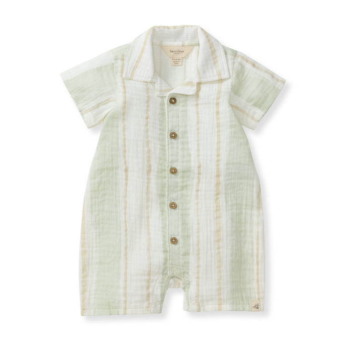 Coastal Striped Boy Romper