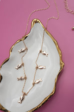 Delicate Fish Charm Necklace| Gold