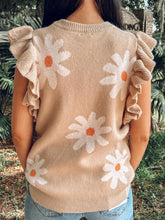 Daisy Sweater Top | Beige