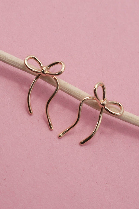 Wire Bud Stud Earring