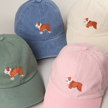 Bulldog Embroidery Cotton Baseball Cap