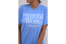 Motherhood Is Kingdom Work Tee | Blue