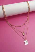 Square Bow Necklace | Gold*