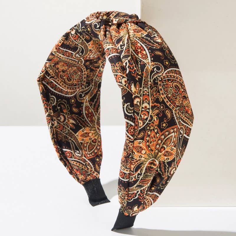 loral Paisley Vintage Hair Band