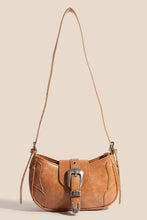 Western Buckle Shoulder Bag | Ivory
