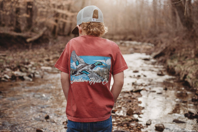 Wingspan Hyde Boys Tee | Brick