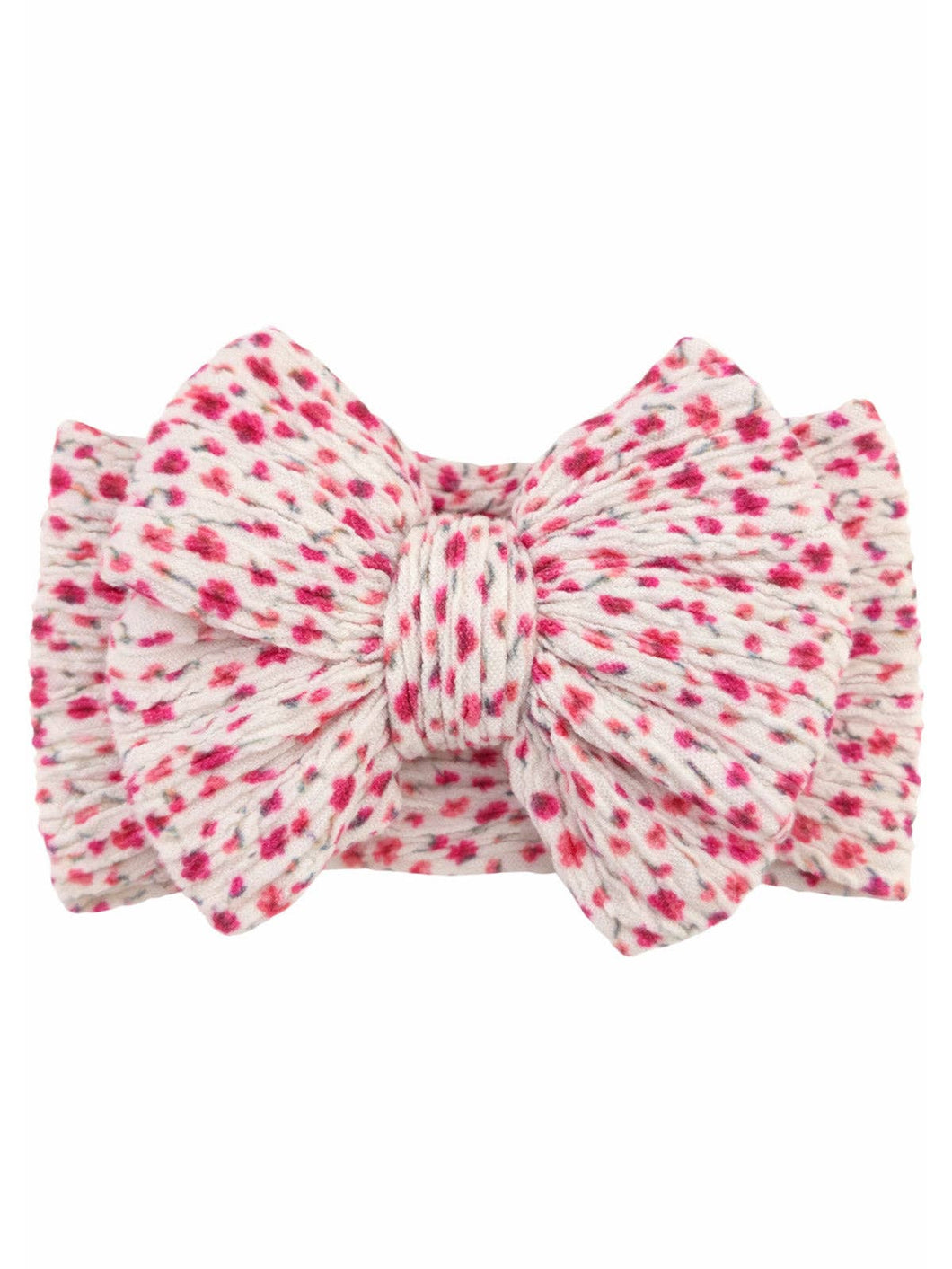 Cable Bow, Raspberry Blossom