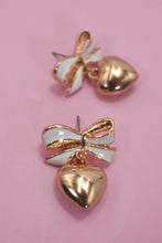 Heart Drop Earrings*