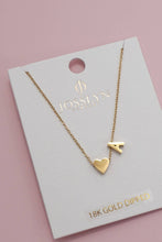 Heart Love Initial Necklace