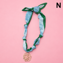 Printed Scarf Necklace