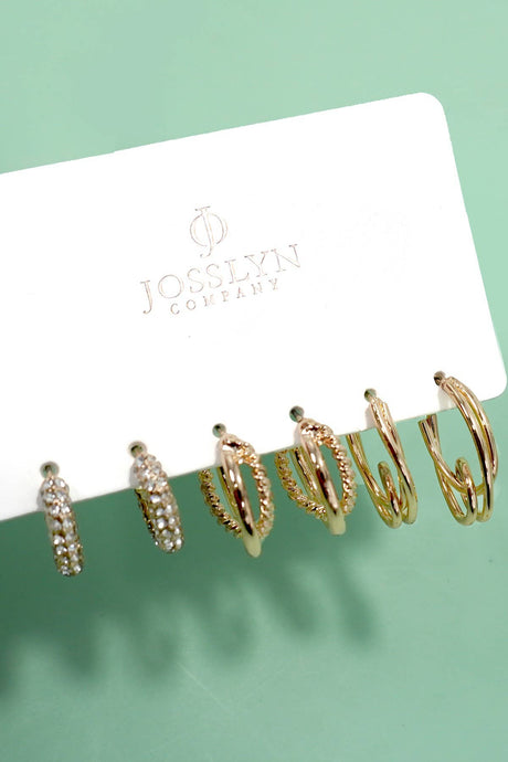 Huggie Hoop Earrings | Gold
