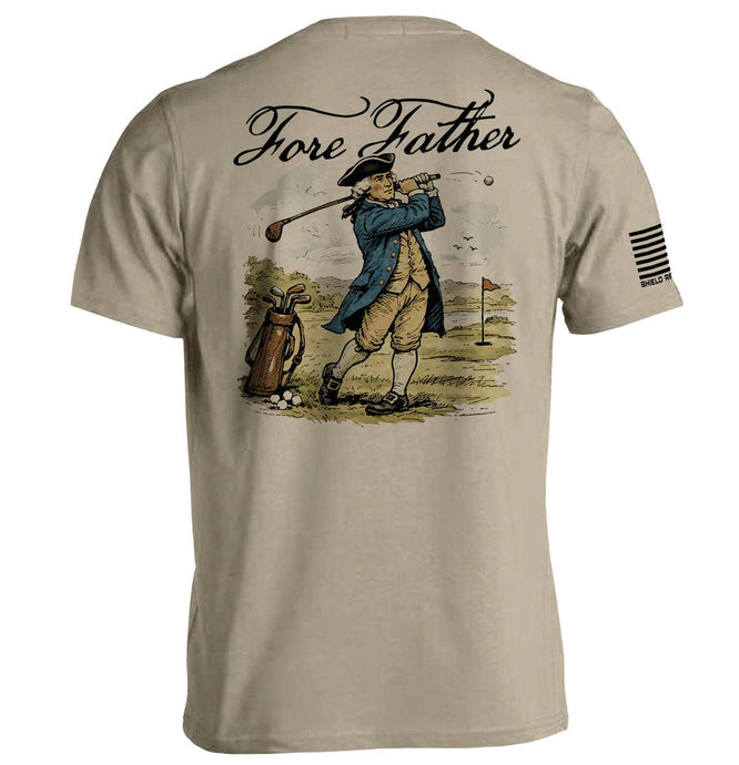Fore Father Tee | Tan