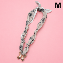 Printed Scarf Necklace