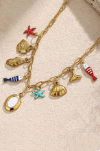 Summer Fish Charm Necklace