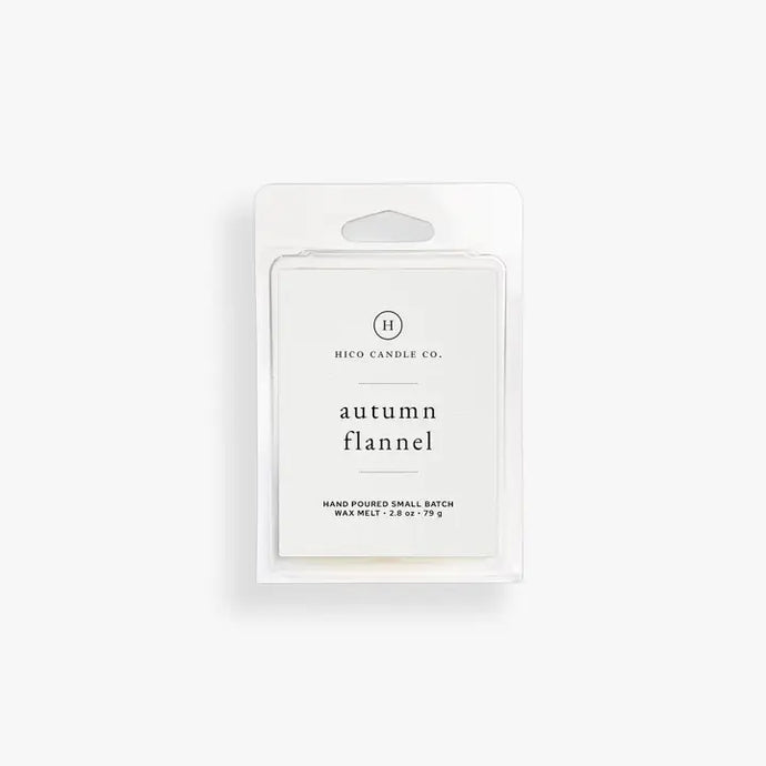 Autumn Flannel Wax Melt | Hico Candle Co.