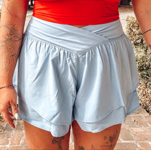 Overlap Active Shorts | LT. Blue