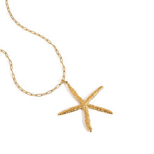 Starfish Statement Necklace | Gold