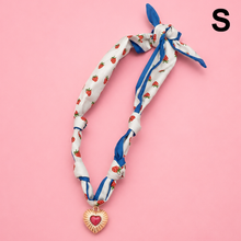 Printed Scarf Necklace